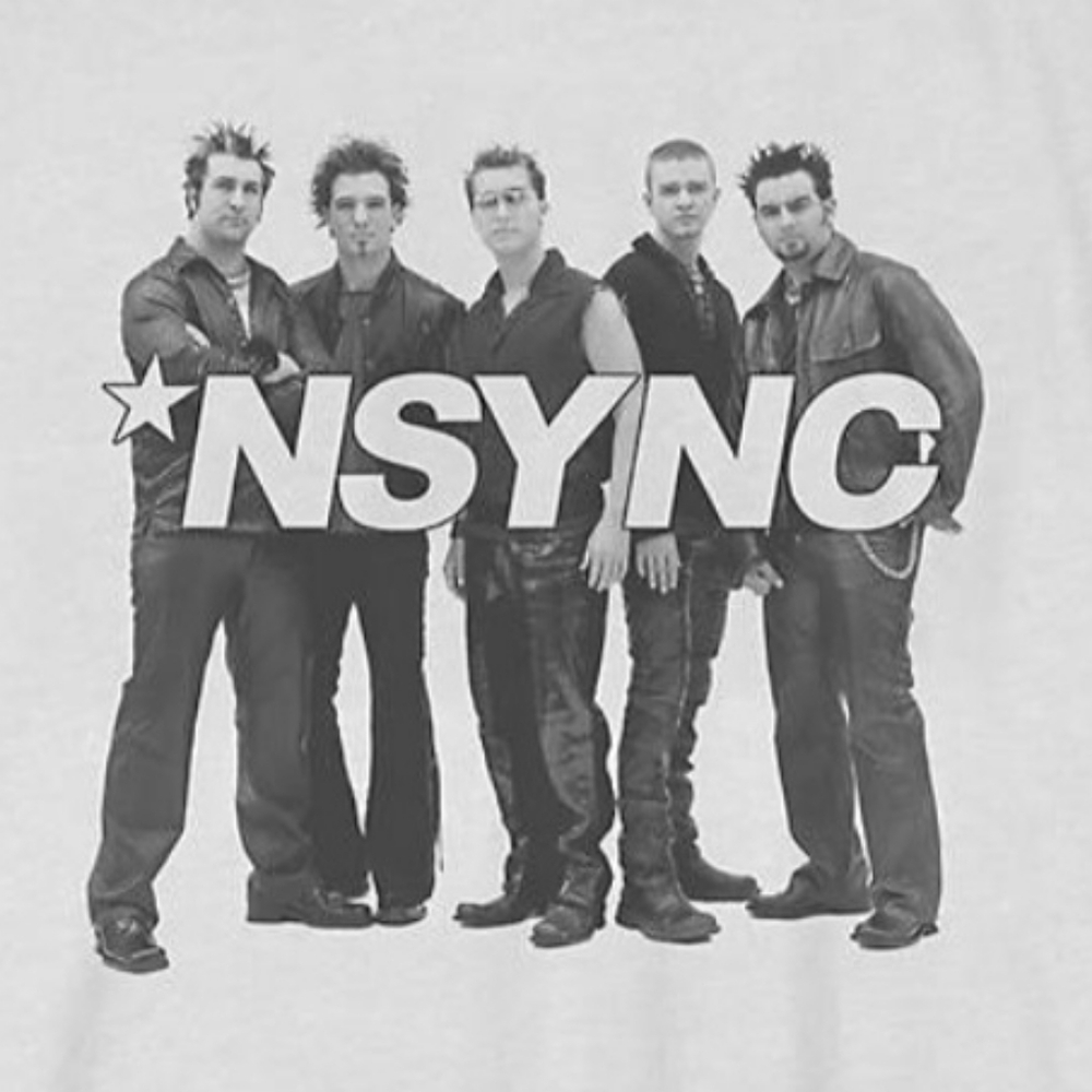 NSYNC GRAPHIC WHITE T-SHIRT NWOT - Picture 3 of 4